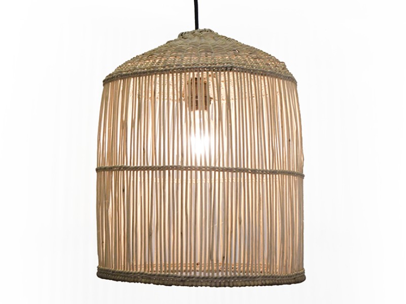 Natural Simple Rattan Birdcage Light